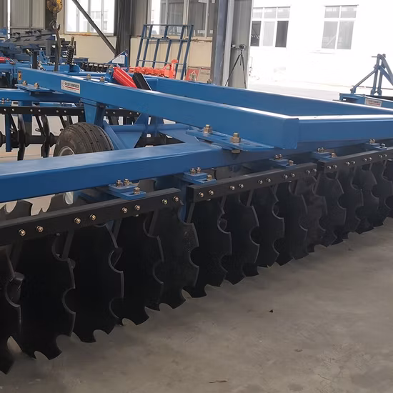 Zusammenklappbare Hochleistungs-Scheibenegge, 4,5 m breit